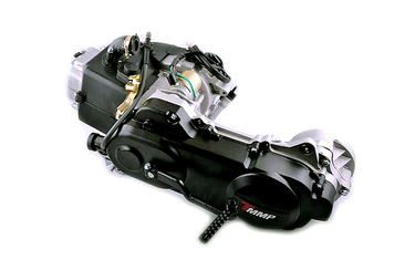 Двигун 4T GY6 80cc (139QMB, короткий) під 10 колесо V-196 фото
